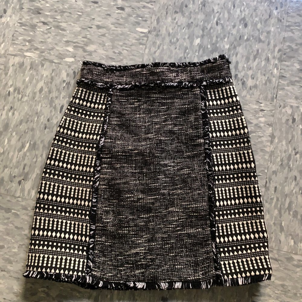 French Connection Aztec Pixel Mini Skirt